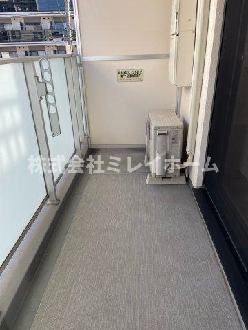 レスピール羽田のバルコニー