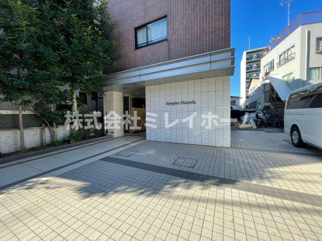 レスピール羽田のエントランス
