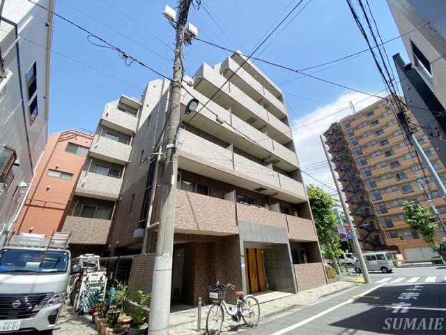 ＳｉｎＣｉｔｙ東十条の外観|落着いた雰囲気でタイル張の外観です。