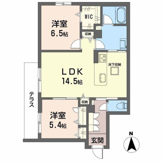 【間取り】 | シャーメゾンラフォレ