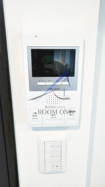 エルヴィータ川崎のセキュリティ|モニター付きインターホンです。