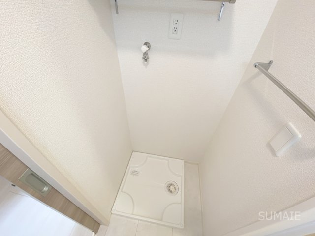 エクシー大宮の設備|室内洗濯機置き場。