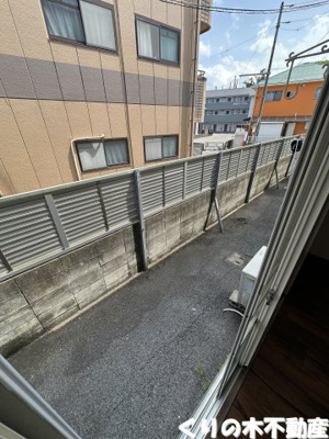 【バルコニー】 | ルミウス阿方 | 陽当たり良好なバルコニーです