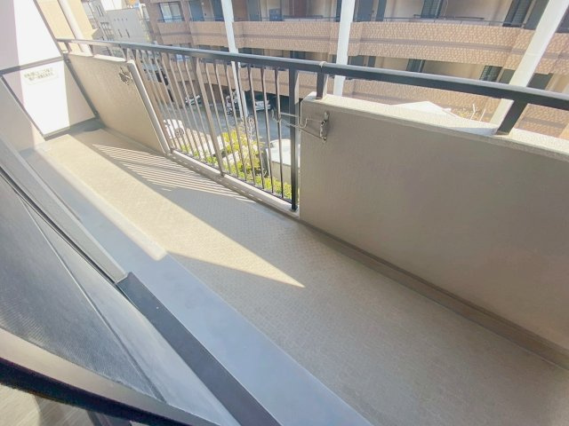 マンションむなかたのバルコニー