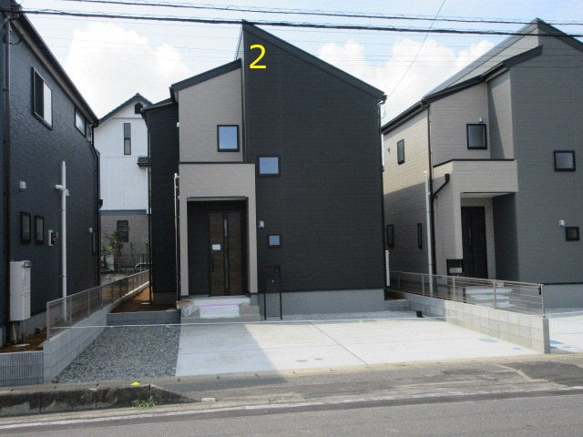【仲介手数料無料】新築戸建　東松山市五領町1-12（全3棟）の外観
