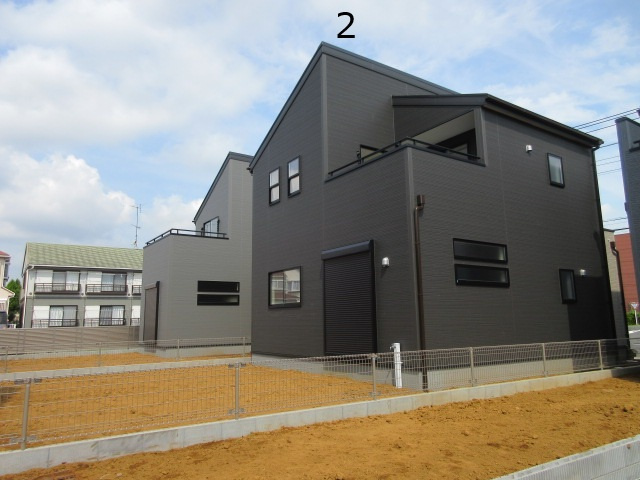 【仲介手数料無料】新築戸建　東松山市五領町1-12（全3棟）の庭