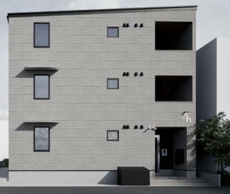 【外観パース】 | ｒｏｂｏｔ　ｈｏｍｅ　西台 | 外観パースです。