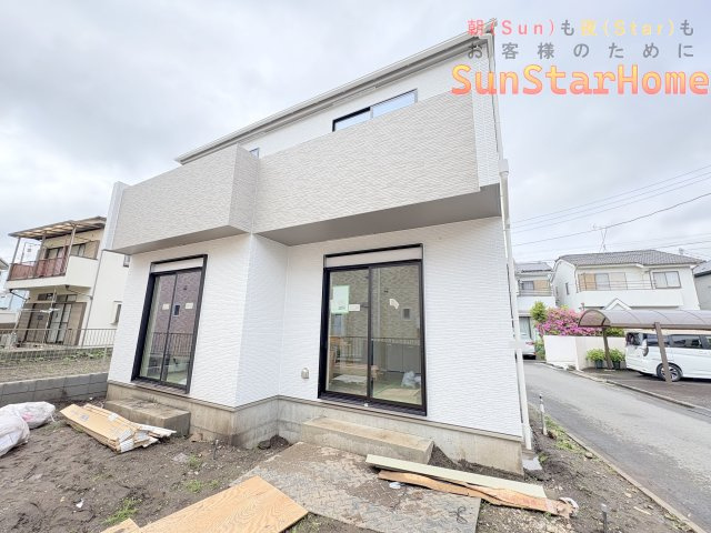 【サンスターホーム】あきる野市牛沼　新築省エネ住宅の外観