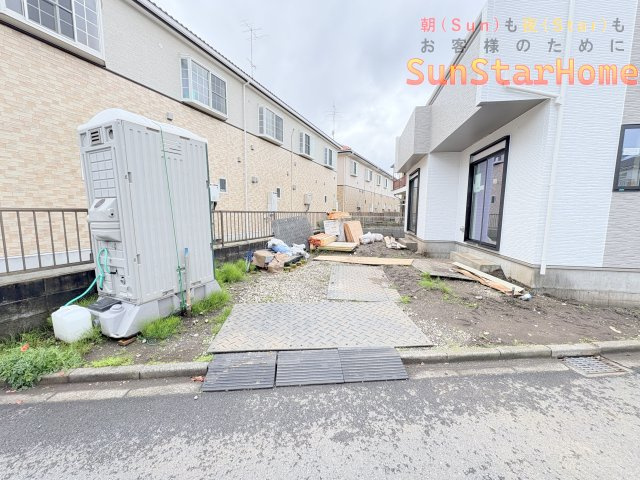 【サンスターホーム】あきる野市牛沼　新築省エネ住宅の駐車場