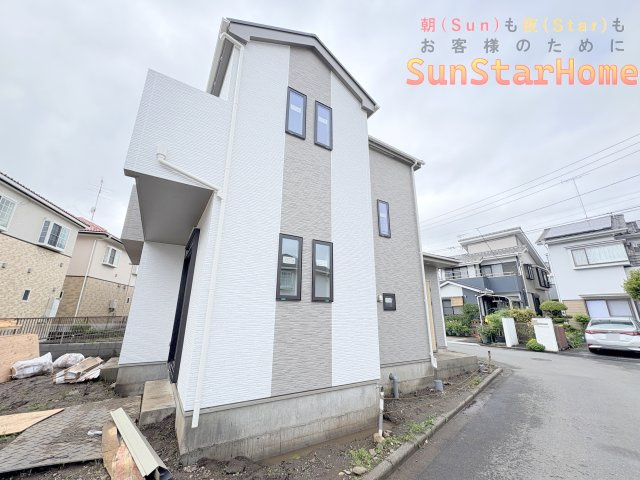 【サンスターホーム】あきる野市牛沼　新築省エネ住宅の外観