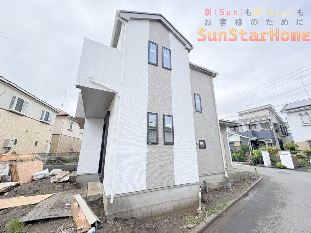 【サンスターホーム】あきる野市牛沼　新築省エネ住宅の外観