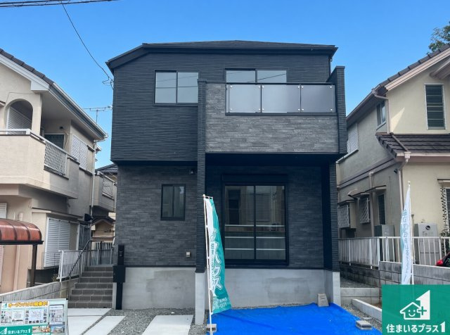 神戸市北区南五葉　第2期　新築一戸建ての外観|お客様に長く安心して住んでいだだける事にこだわった家づくり！住んでからのアフターサービスにもしっかりと取り組んでいます！