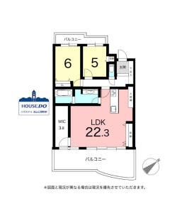 LDK約22.3帖！シンフォニアみなみが丘イーストコートD棟の間取り