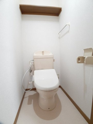 【トイレ】 | メゾンシルキー | トイレもきれいです