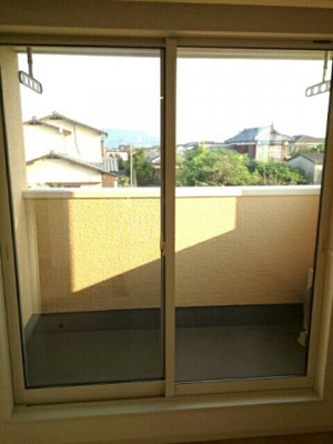 【バルコニー】 | アルモニー八代Ⅱ | 陽当たり良好なバルコニーです