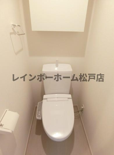 仲介手数料（賃料の1.10ヵ月）の50％OFF対象物件！のトイレ