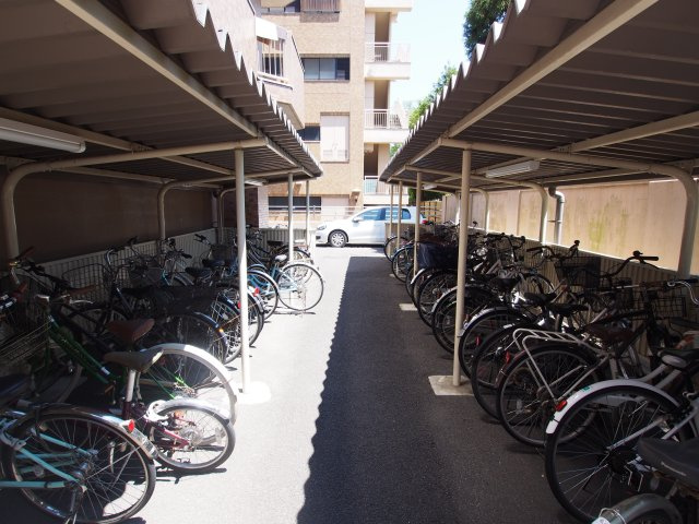 【駐輪場】 | ライオンズマンション御倉町 | ★内覧予約でブランド米2kg★