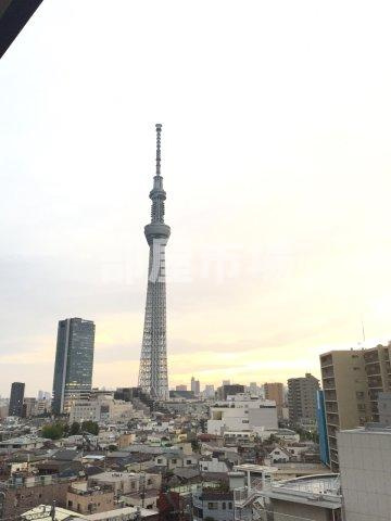 イーストコア曳舟一番館の展望