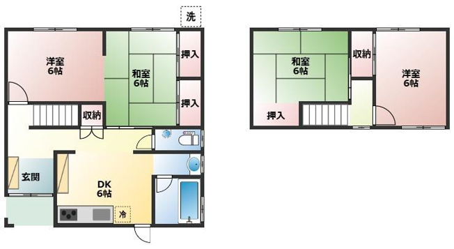 【間取り】 | K様貴志川町長原戸建て