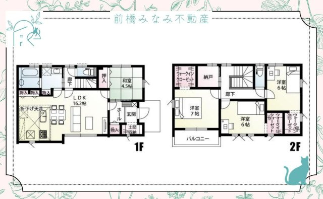 【新築】前橋市上新田町　限定１棟　新築建売の地図