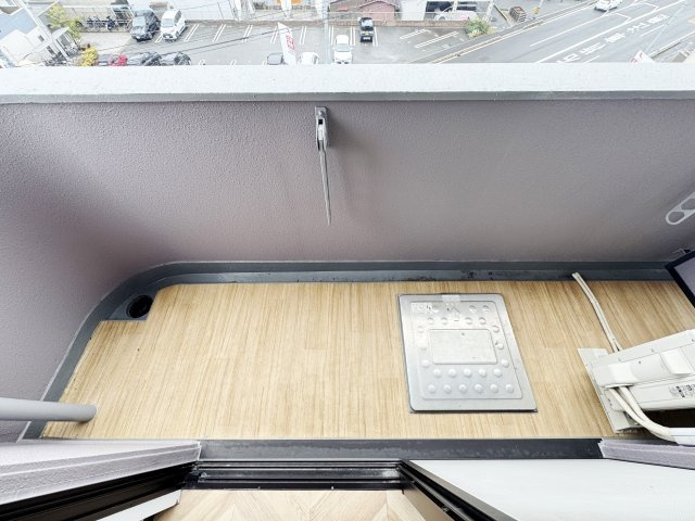 プレリュード海田のバルコニー