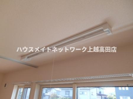 フィラージュ Ｂの展望|室内物干し