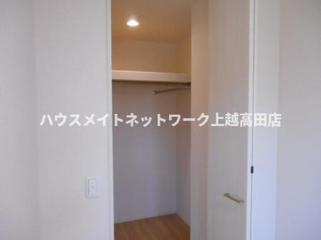 フィラージュ Ｂの収納|ウォークインクローゼット