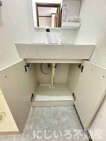 ハイツTOMINAGAの洗面所