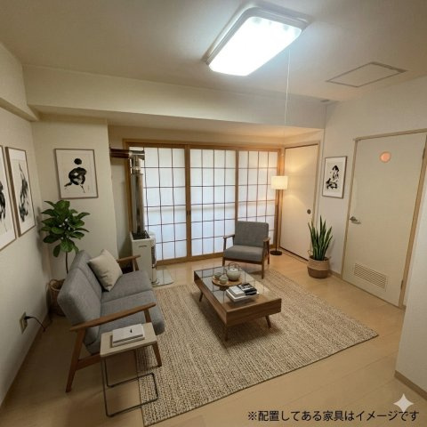 室蘭東町第１住宅のロビー