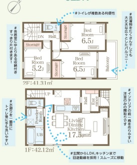リーブルガーデン鹿児島市西陵1期の間取り