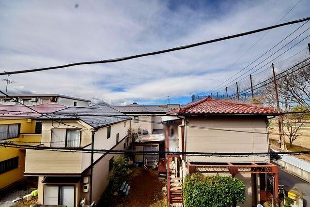 空が見渡せるお部屋です
