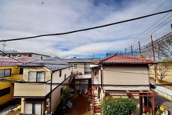 空が見渡せるお部屋です