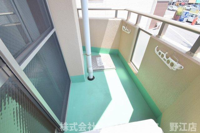 サンプラザ清水駅前のバルコニー