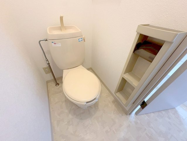 ファミール仁川Ⅲのトイレ|清潔感のあるトイレです
