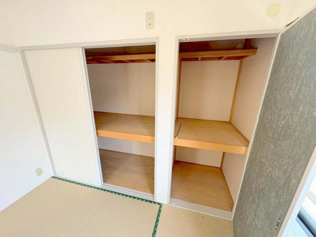 ファミール仁川Ⅲの収納|便利な収納スペースです
