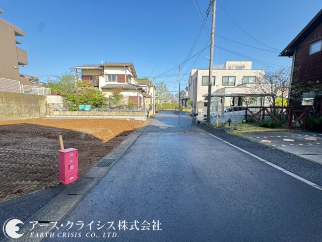 【前面道路含む現地写真】 | 柏市永楽台209① | ご家族に合った間取りで、夢のマイホームを建築できます。整形地なので敷地全体を有効活用することができます