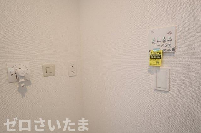 《仲介手数料無料》富士見市渡戸１丁目5-28新築一戸建てグラファーレのその他|ガス乾燥機をランドリースペースに設置できます。