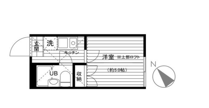 カルタス都立大の間取り