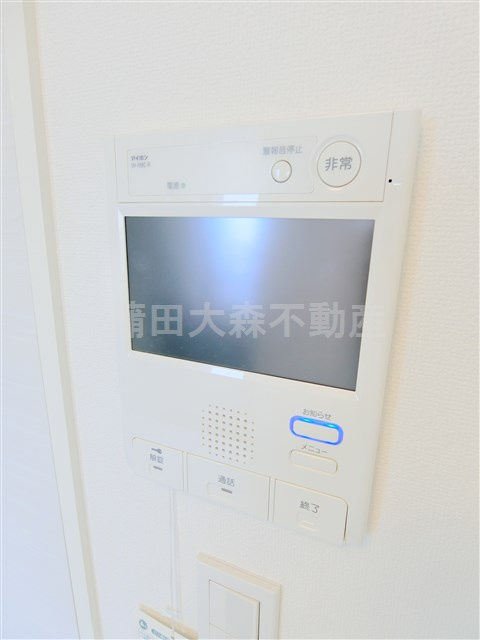 ロアール蒲田弐番館の設備|TVモニター付オートロック　インターホン