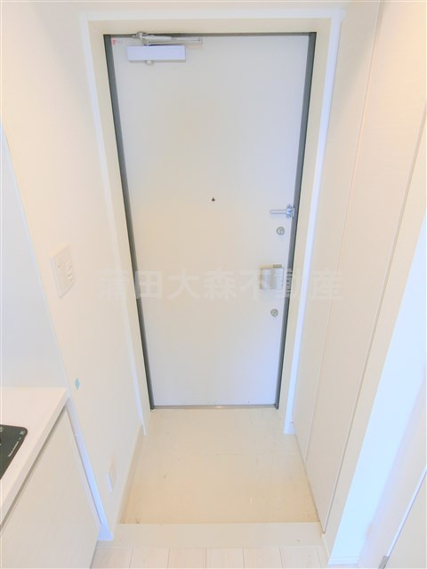 ロアール蒲田弐番館の玄関