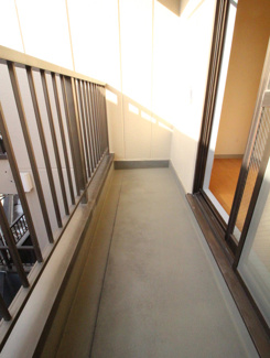 【バルコニー】 | 第二清水マンション | ※別室参考写真