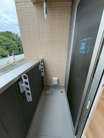 D-asset矢崎町のバルコニー