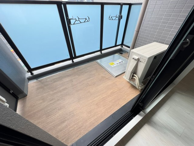 エグゼ堺筋本町のバルコニー