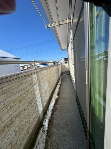 宇都宮市西川田５丁目　戸建のバルコニー