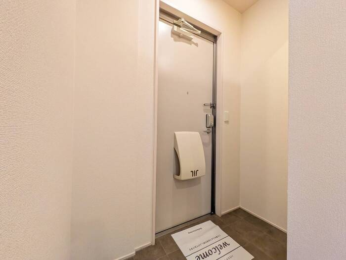 スチール立山の玄関