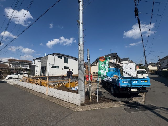 全２棟／カースペース2台可／南道路／瀬谷区宮沢2丁目の区画図