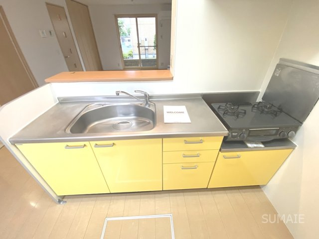 フロラシオン　Ｃのキッチン|2口コンロ付きキッチン☆彡