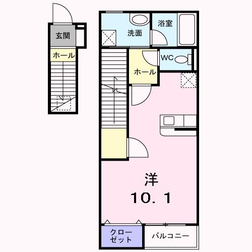 【間取り】 | エテルノ中町