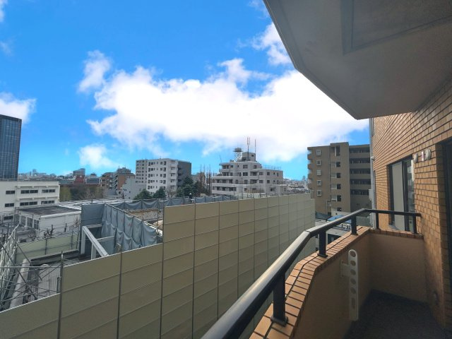 ライオンズマンション文京第２のバルコニー
