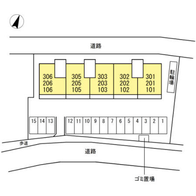 【区画図】 | グリーンコート